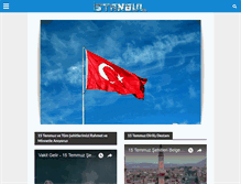 Tablet Screenshot of istanbulsehirhaber.com